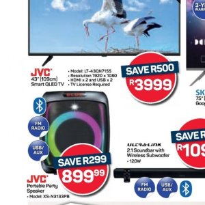 TV set at Pick n Pay Hyper