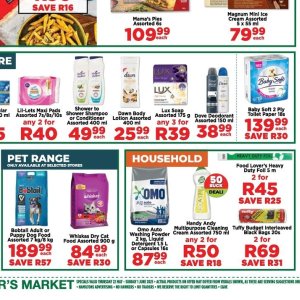Shampoo at Fruit & Veg City