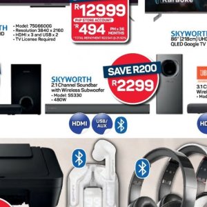  SoundBar at Pick n Pay Hyper
