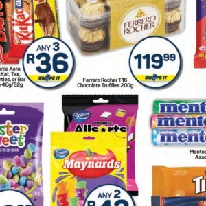 Chocolate at Pick n Pay Hyper