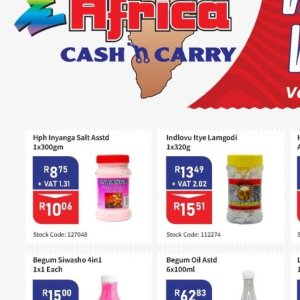 Salt at Africa Cash and Carry