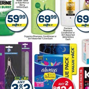 Shampoo at Pick n Pay Hyper