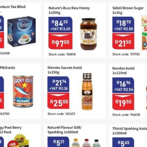 Sauces at Africa Cash and Carry