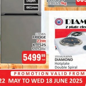 Fridge at Kit Kat Cash&Carry