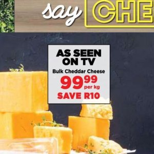 Cheddar at Fruit & Veg City