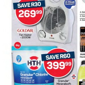 Heater at Pick n Pay Hyper