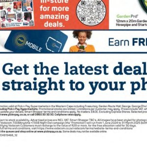 Smartphone at Pick n Pay Hyper