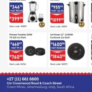   at Africa Cash and Carry