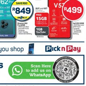 Cover at Pick n Pay Hyper