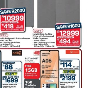 Fridge at Pick n Pay Hyper