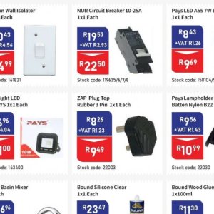 Plug at Africa Cash and Carry