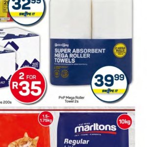 Towels at Pick n Pay Hyper