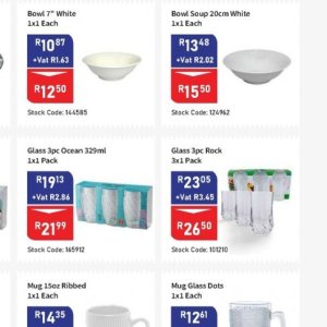 Glass at Africa Cash and Carry