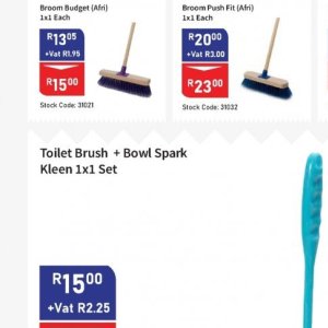 Toilet brush at Africa Cash and Carry