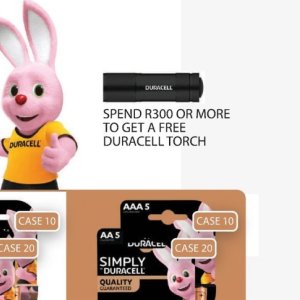 Torch duracell  at Africa Cash and Carry