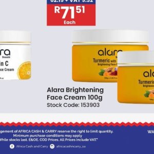 Cream at Africa Cash and Carry