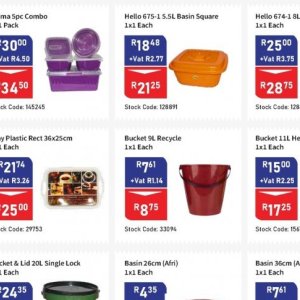 Bucket at Africa Cash and Carry