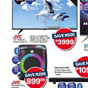  JVC at Pick n Pay Hyper