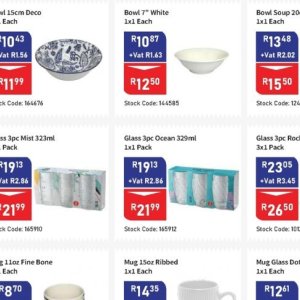 Glass at Africa Cash and Carry