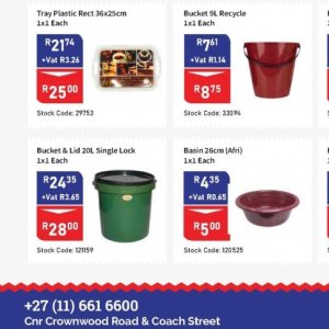 Lock at Africa Cash and Carry