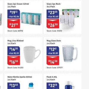 Glass at Africa Cash and Carry