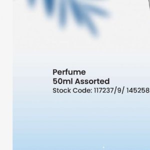 Perfume at Africa Cash and Carry