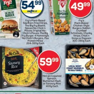 Burgers at Pick n Pay Hyper