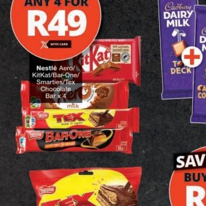 Chocolate at Checkers