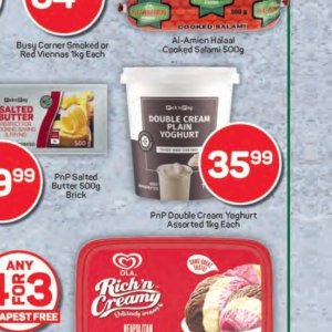 Yoghurt at Pick n Pay Hyper