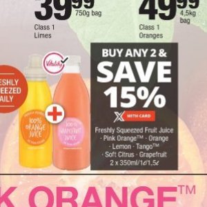Grapefruit at Checkers
