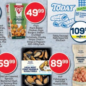 Schnitzel at Pick n Pay Hyper