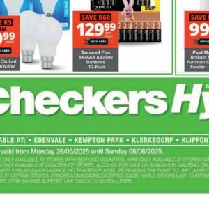Seafood at Checkers Hyper