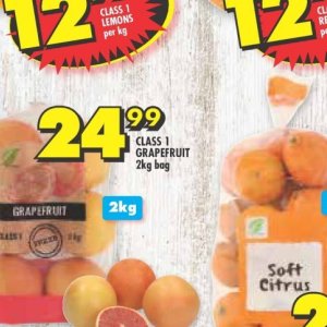 Grapefruit at Shoprite