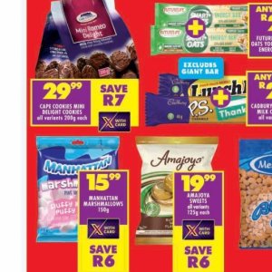 Cookies at Shoprite