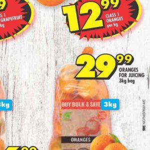 Oranges at Shoprite