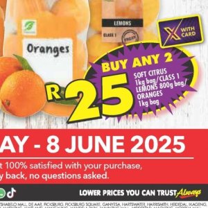 Oranges at Shoprite