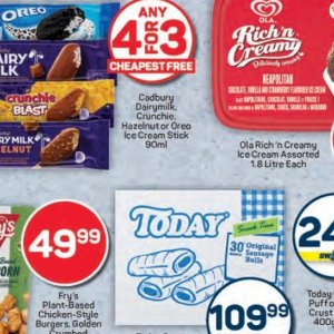 Ice cream at Pick n Pay Hyper
