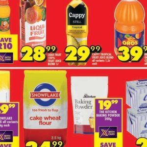 Juice cappy  at Shoprite