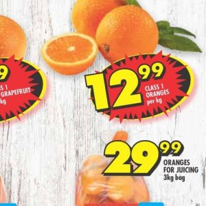 Oranges at Shoprite