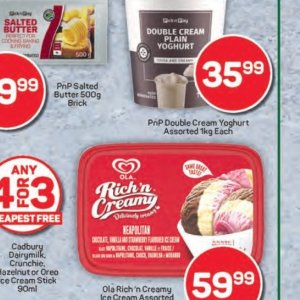 Yoghurt at Pick n Pay Hyper