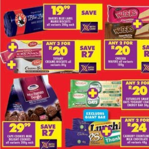 Biscuits at Shoprite