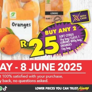 Lemons at Shoprite