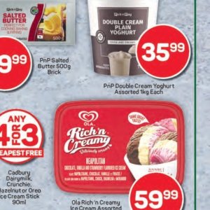 Yoghurt at Pick n Pay Hyper