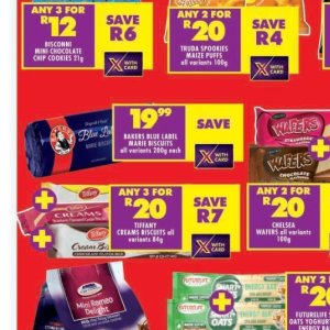 Biscuits at Shoprite