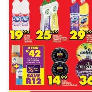 Bleach at Shoprite