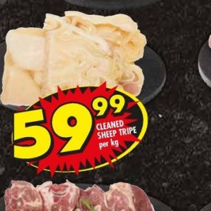 Tripe at Shoprite