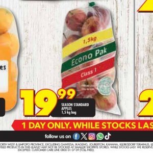 Apples at Shoprite