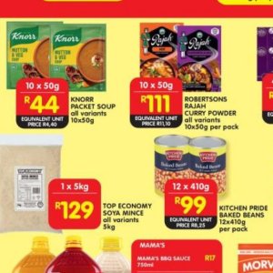 Soup at Shoprite