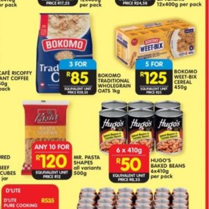 Cereal at Shoprite