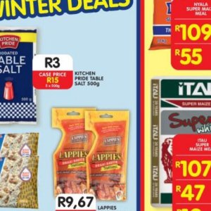 Salt at Shoprite